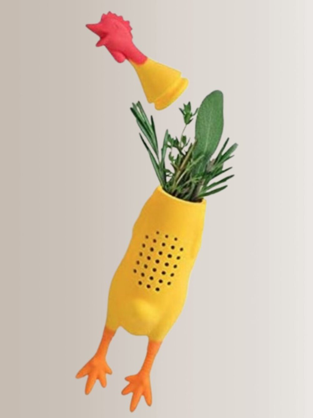 Le Crock Coq Chicken Herb Infuser
